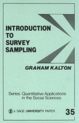 Tapa de Introduction to survey sampling