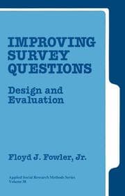 Tapa de Improving survey questions