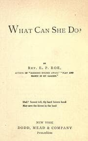 Tapa de What Can She Do