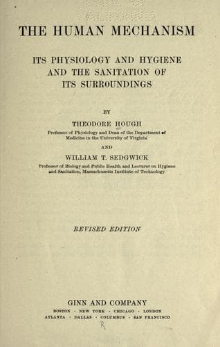 Tapa de The human mechanism
