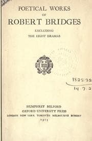 Tapa de Poetical works, excluding the eight dramas