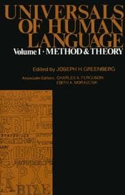 Tapa de Universals of human language