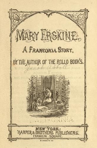 Tapa de Mary Erskine