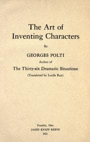 Tapa de The art of inventing characters