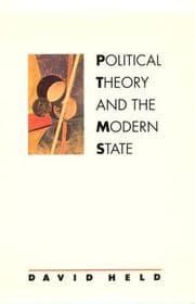 Tapa de Political theory and the modern state