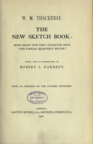 Tapa de The new sketch book