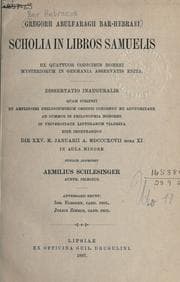 Tapa de Scholia in libros Samuelis