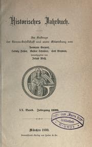 Tapa de Historisches Jahrbuch