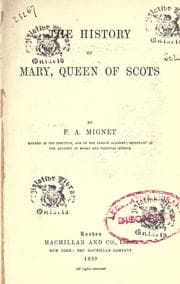 Tapa de The history of Mary, queen of Scots