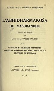 Tapa de L' abhidharmakosa
