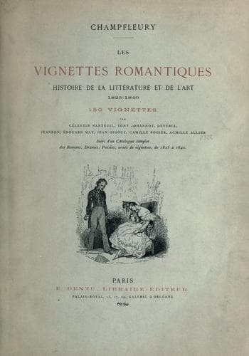 Tapa de Les vignettes romantiques