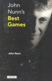 Tapa de John Nunn's best games, 1985-1993