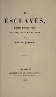 Tapa de Les esclaves