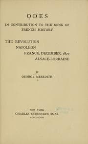 Tapa de Odes in contribution to the song of French history