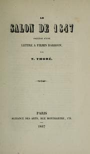 Tapa de Le Salon de 1847