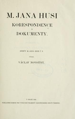 Tapa de Korespondence a dokumenty