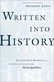 Tapa de Written into History