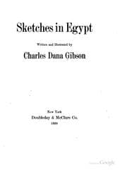 Tapa de Sketches in Egypt
