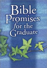 Tapa de Bible promises for the graduate