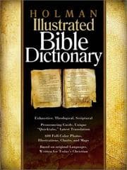 Tapa de Holman illustrated Bible dictionary