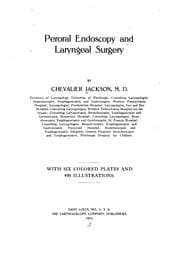Tapa de Peroral endoscopy and laryngeal surgery