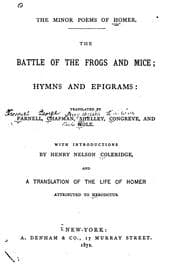 Tapa de The minor poems of Homer