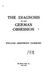 Tapa de The diagnosis of the German obsession