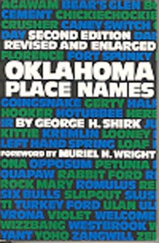 Tapa de Oklahoma Place Names