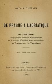 Tapa de De Prague à l'Adriatique