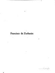 Tapa de Francisco de Zurbarán