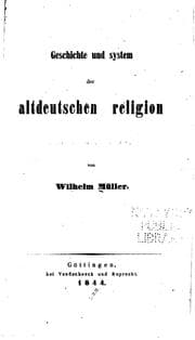 Tapa de Geschichte und System der Altdeutschen Religion