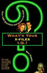 Tapa de What's your X-files I.Q.?