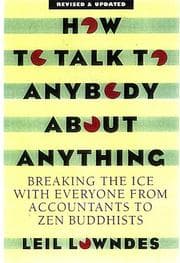 Tapa de How To Talk To Anybody About Anything 3rd ed