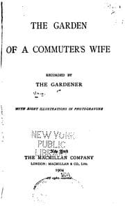 Tapa de The garden of a commuter's wife