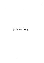 Tapa de Heimatklang
