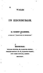 Tapa de Walks in Edinburgh