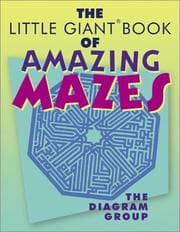 Tapa de The little giant book of amazing mazes