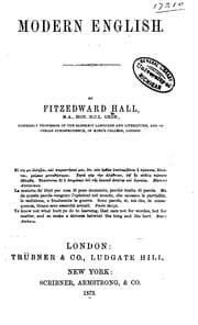 Tapa de Modern English