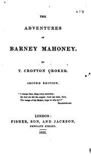 Tapa de The adventures of Barney Mahoney