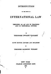 Tapa de Introduction to the study of international law