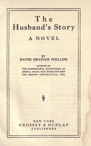 Tapa de The husband's story