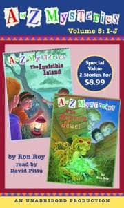 Tapa de A to Z Mysteries (The Invisible Island / The jaguar's jewel)