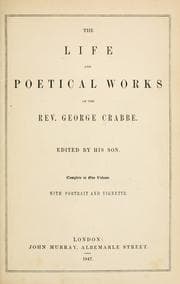 Tapa de The life and poetical works