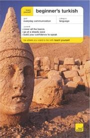 Tapa de Teach yourself beginner's Turkish