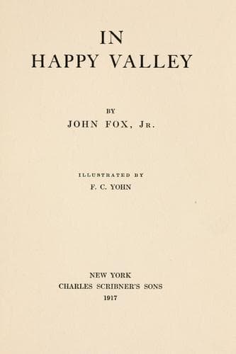 Tapa de In happy valley