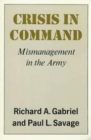 Tapa de Crisis in Command