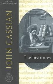 Tapa de John Cassian, The institutes