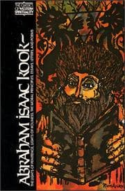 Tapa de Abraham Isaac Kook