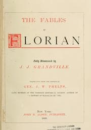 Tapa de The fables of Florian