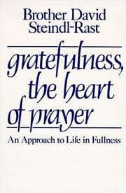 Tapa de Gratefulness, the heart of prayer